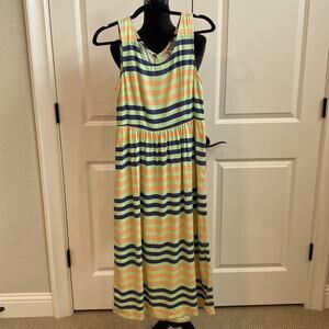 Dusen Dusen Striped Beach, Boho Midi/ Maxi Dress
